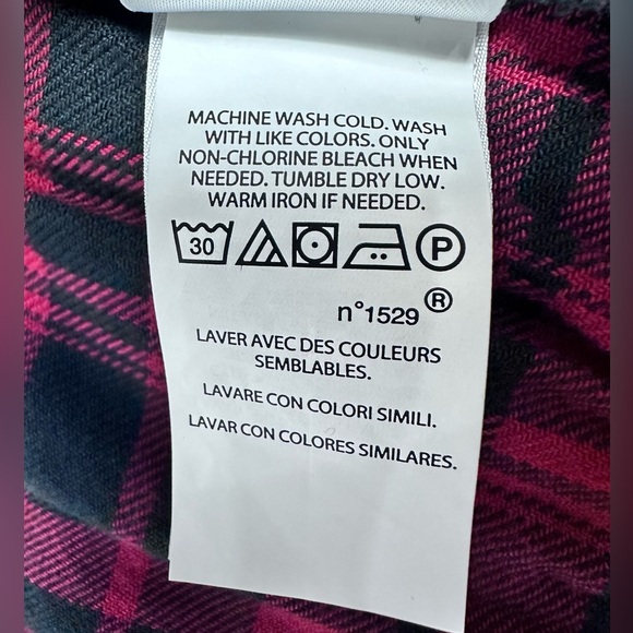 RALPH LAUREN Baby Girls Plaid Cotton Twill Shirtdress SIZE 18months - Picture 8 of 10